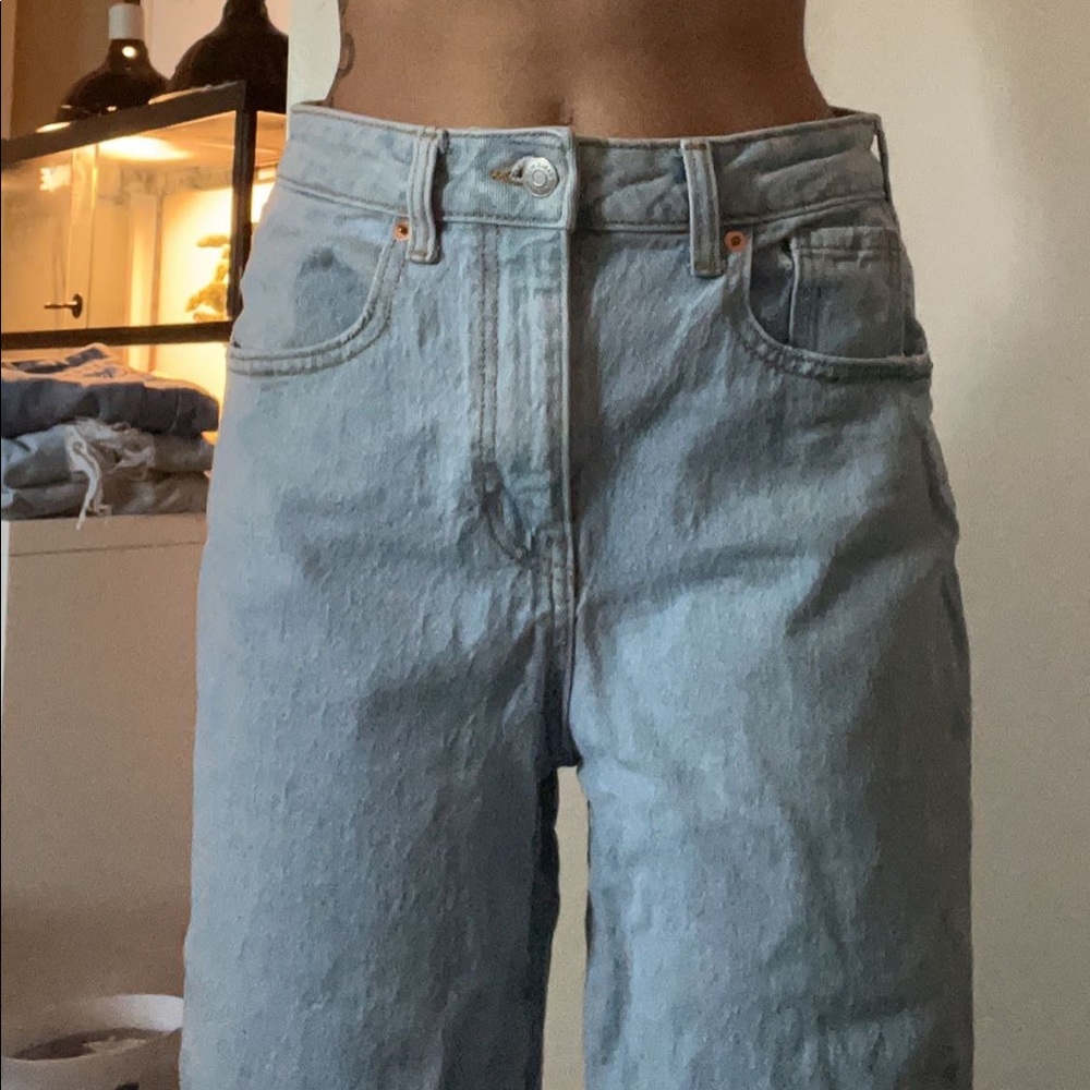 High Waisted Baggy Jeans